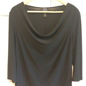 Clara Sun Woo Black Cowl Top - XL